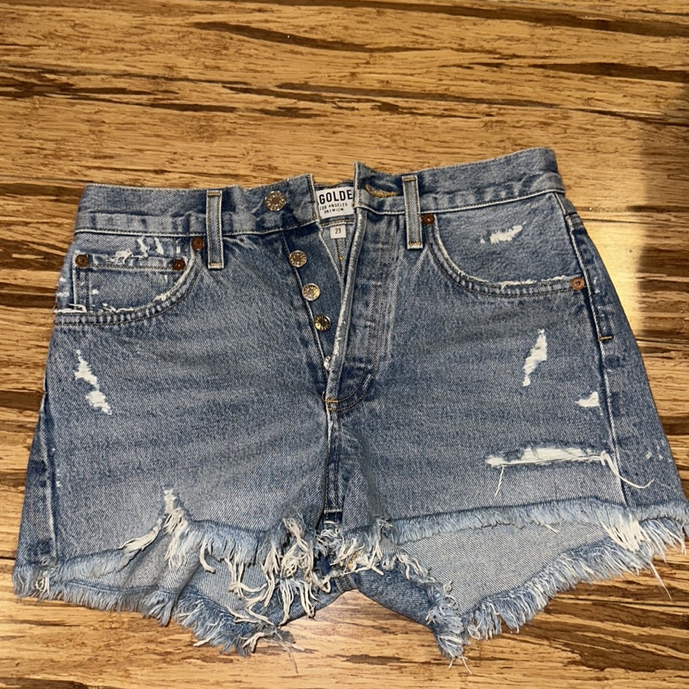 Agolde Parker Denim Short in Swapmeet Size 23